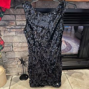 Black Sequin NYE Dress size XSMALL